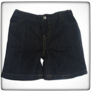 ROCAWEAR Baby Boy Dark Blue Jean Shorts-24M